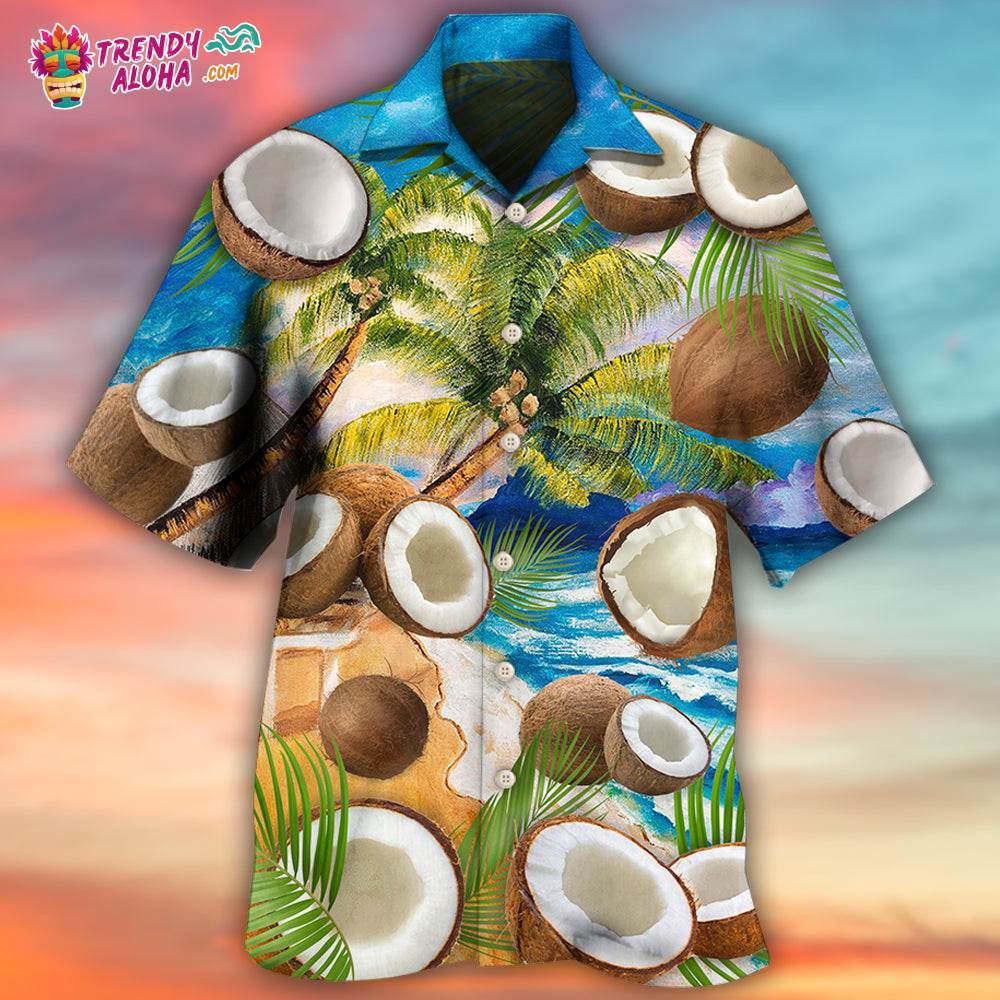 Coconut Lovely Style Hawaiian Shirt – Trendy Aloha