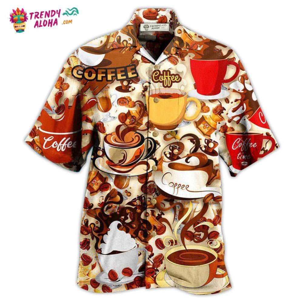 Coffee Everything Gets Better With Coffee Hawaiian Shirt – Trendy Aloha Coffee Everything Gets Better With Coffee Hawaiian Shirt – Trendy Aloha