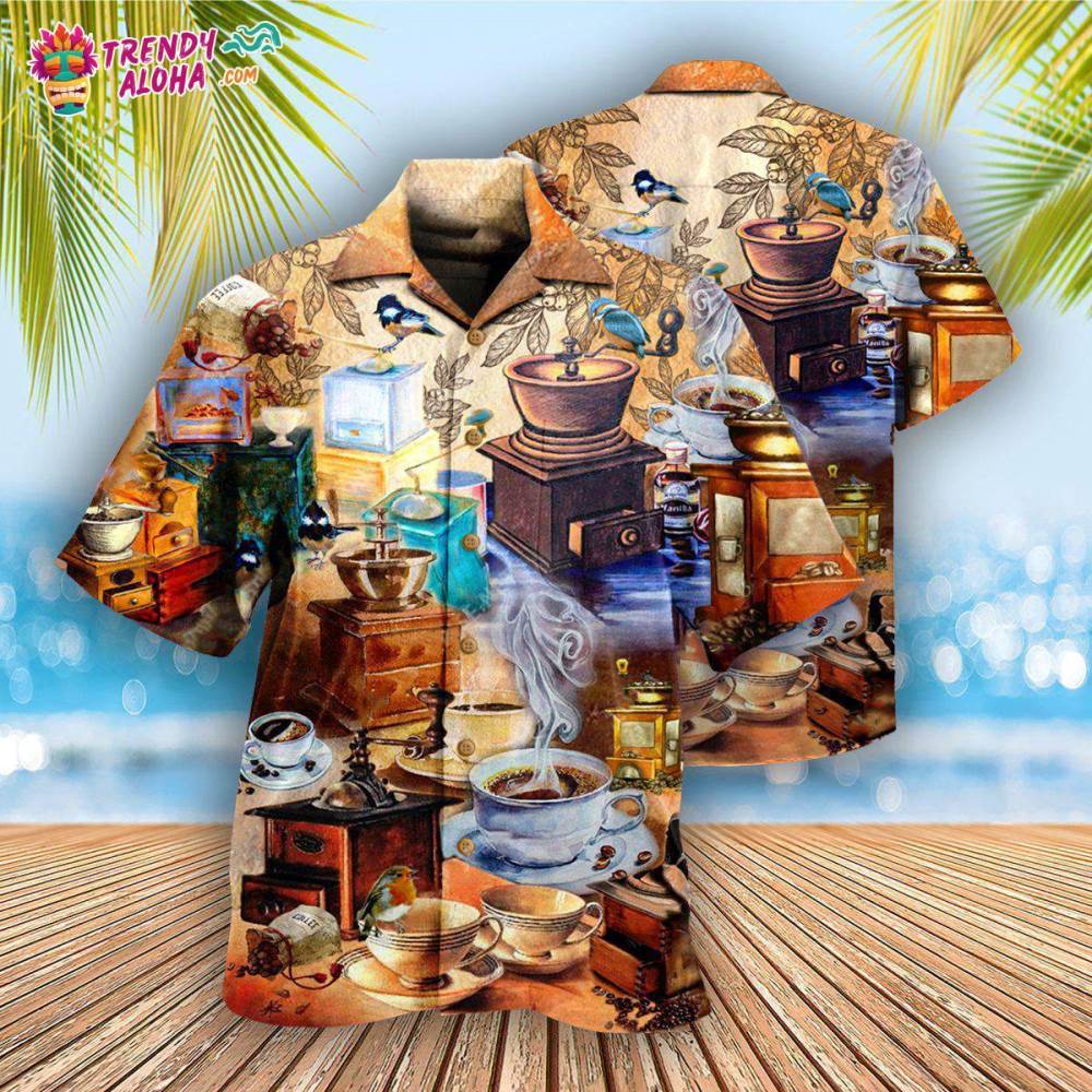 Coffee Good Is A Pleasure Classic Style Hawaiian Shirt – Trendy Aloha