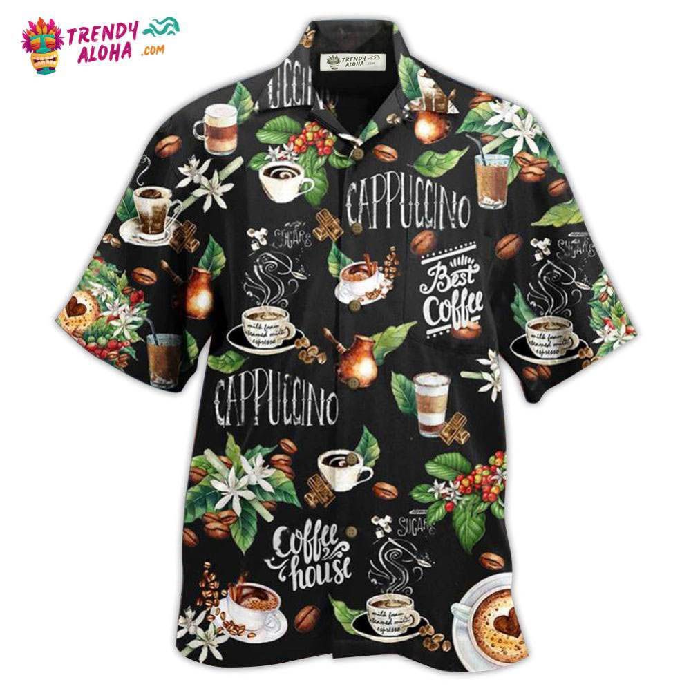 Coffee I Love Coffee Leaf Hawaiian Shirt – Trendy Aloha Coffee I Love Coffee Leaf Hawaiian Shirt – Trendy Aloha