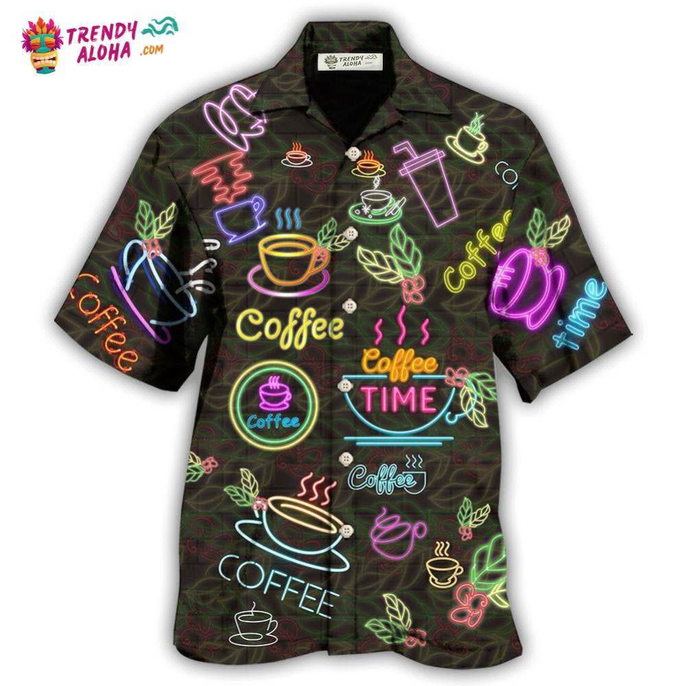 Coffee Life Begins After Coffee Time Hawaiian Shirt – Trendy Aloha Coffee Life Begins After Coffee Time Hawaiian Shirt – Trendy Aloha