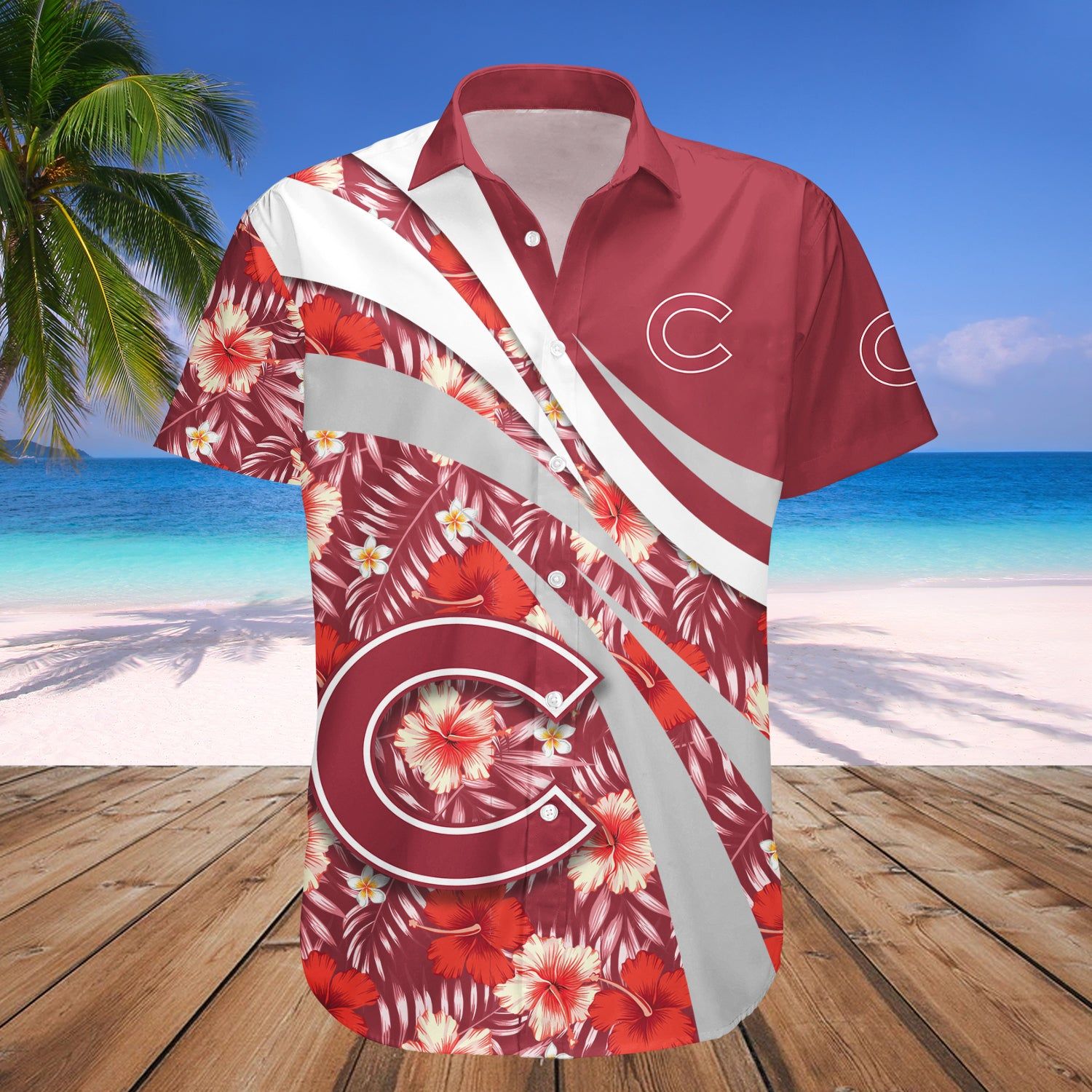 Colgate Raiders Hawaii Shirt Hibiscus Sport Style – NCAA