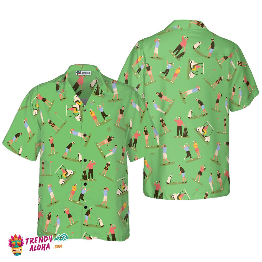 Collection Of Golf Players Hawaiian Shirt Collection Of Golf Players Hawaiian Shirt