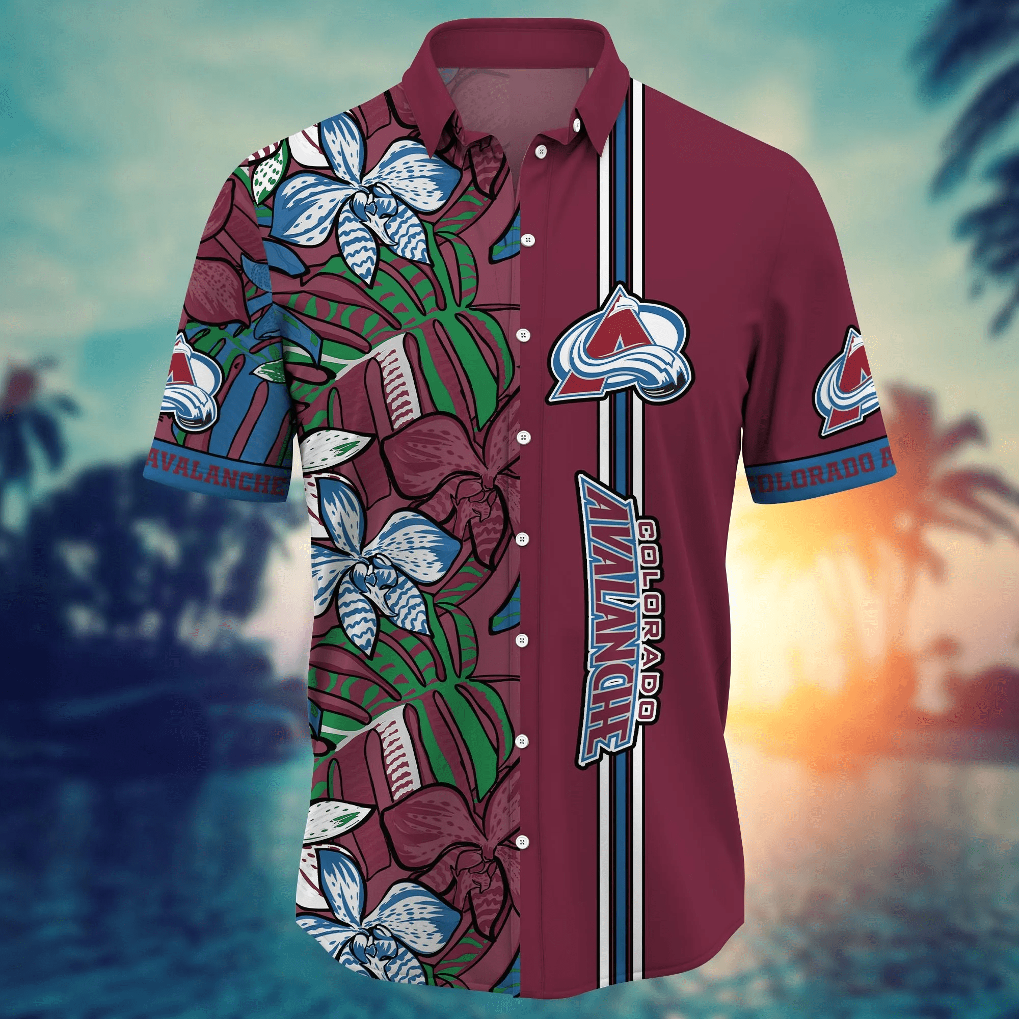 Colorado Avalanche NHL Hawaiian Shirt Beach Season Aloha Shirt