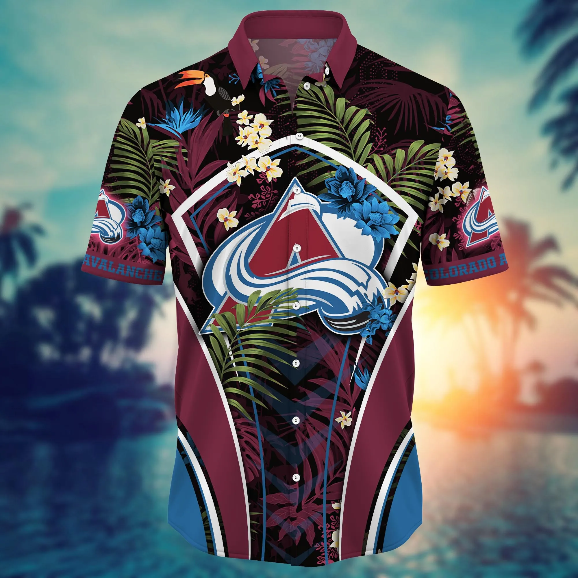 Colorado Avalanche NHL Hawaiian Shirt June Aloha Shirt