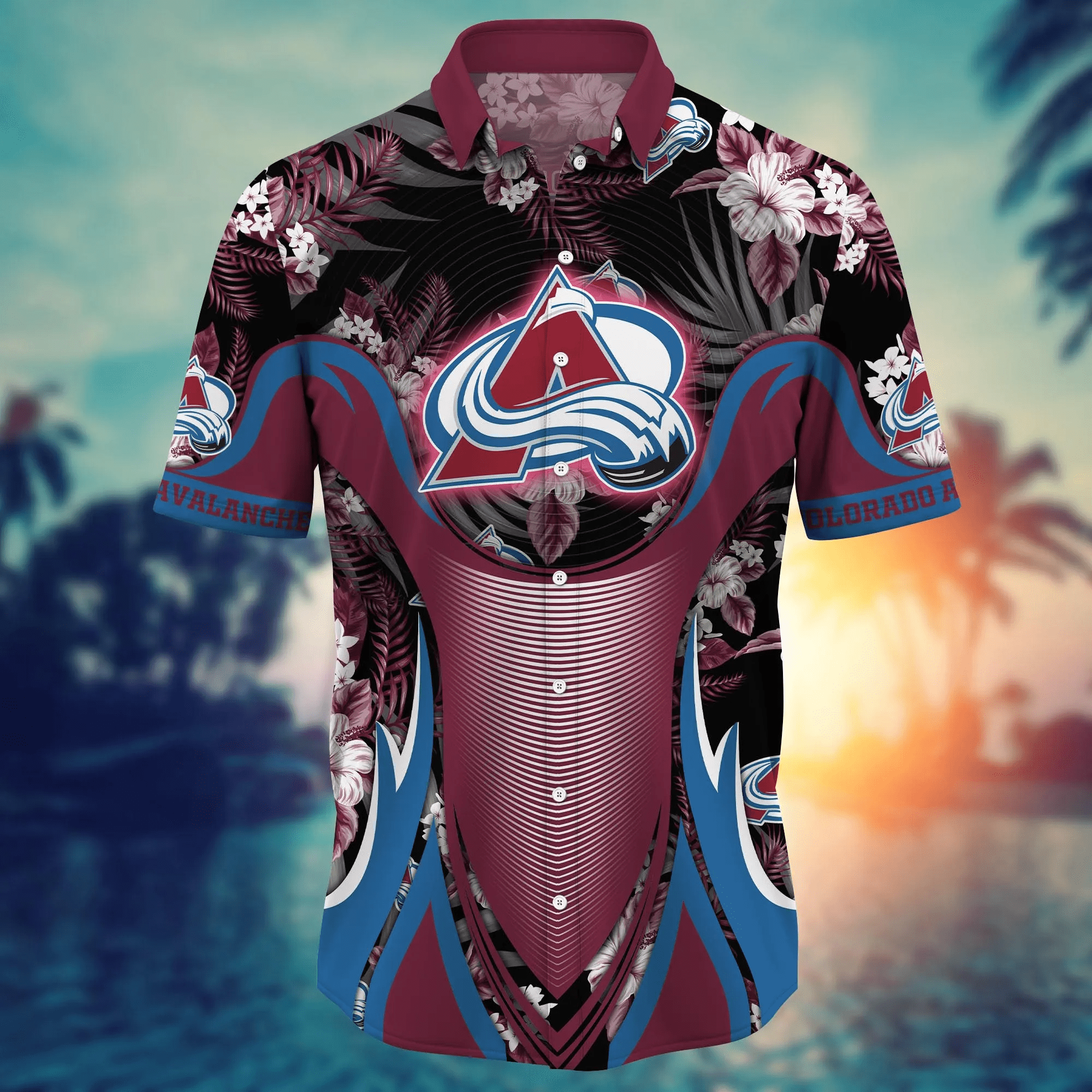 Colorado Avalanche NHL Hawaiian Shirt Mid-Year Aloha Shirt