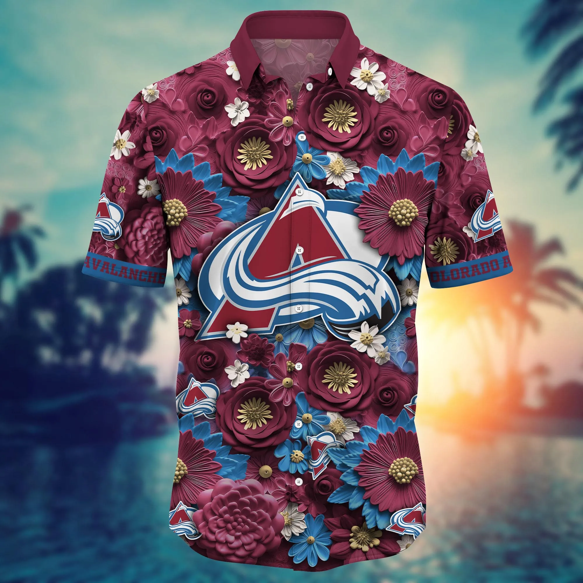 Colorado Avalanche NHL Hawaiian Shirt Trending For This Summer Customize Shirt Any Team