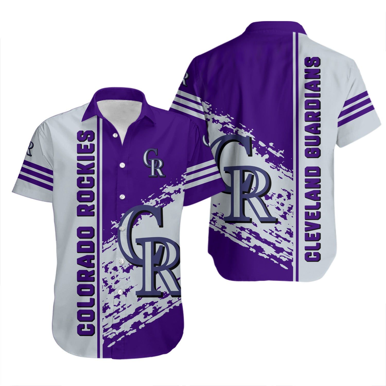 Colorado Rockies Hawaiian Shirt Quarter Style – MLB
