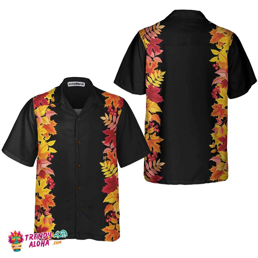 Colorful Autumn Thanksgiving Theme Hawaiian Shirt, Best Gift For Thanksgiving Day Colorful Autumn Thanksgiving Theme Hawaiian Shirt, Best Gift For Thanksgiving Day