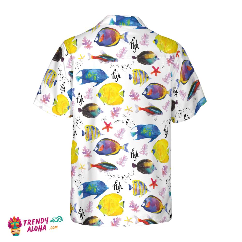 Colorful Fish V1 Hawaiian Shirt