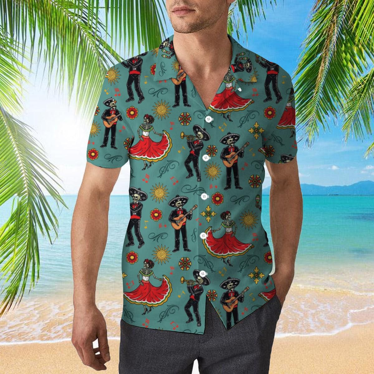 Colorful Mexican Vintage Aloha Trendy Hawaiian Shirts