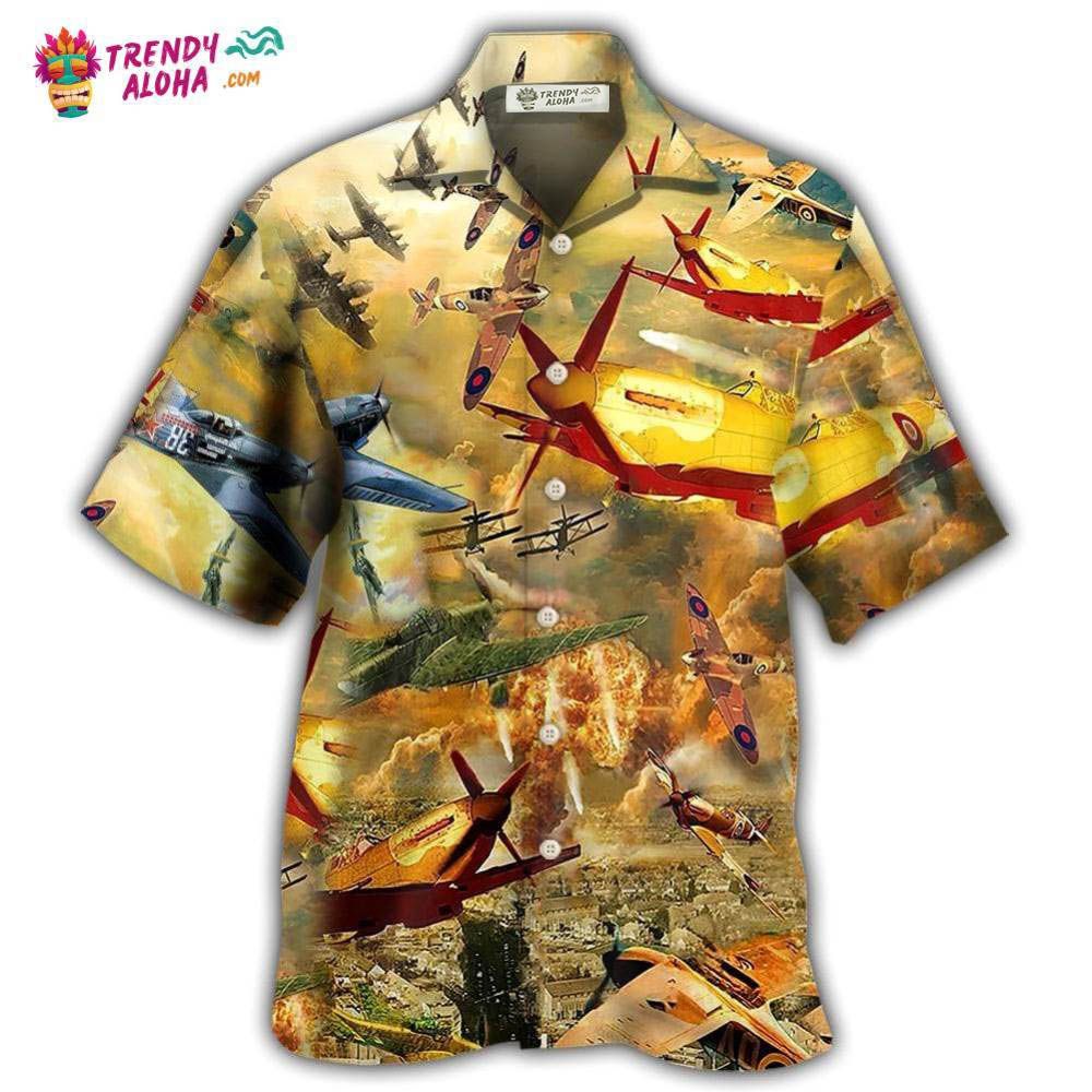 Combat Aircraft Fly Sky Fire Hawaiian Shirt – Trendy Aloha Combat Aircraft Fly Sky Fire Hawaiian Shirt – Trendy Aloha