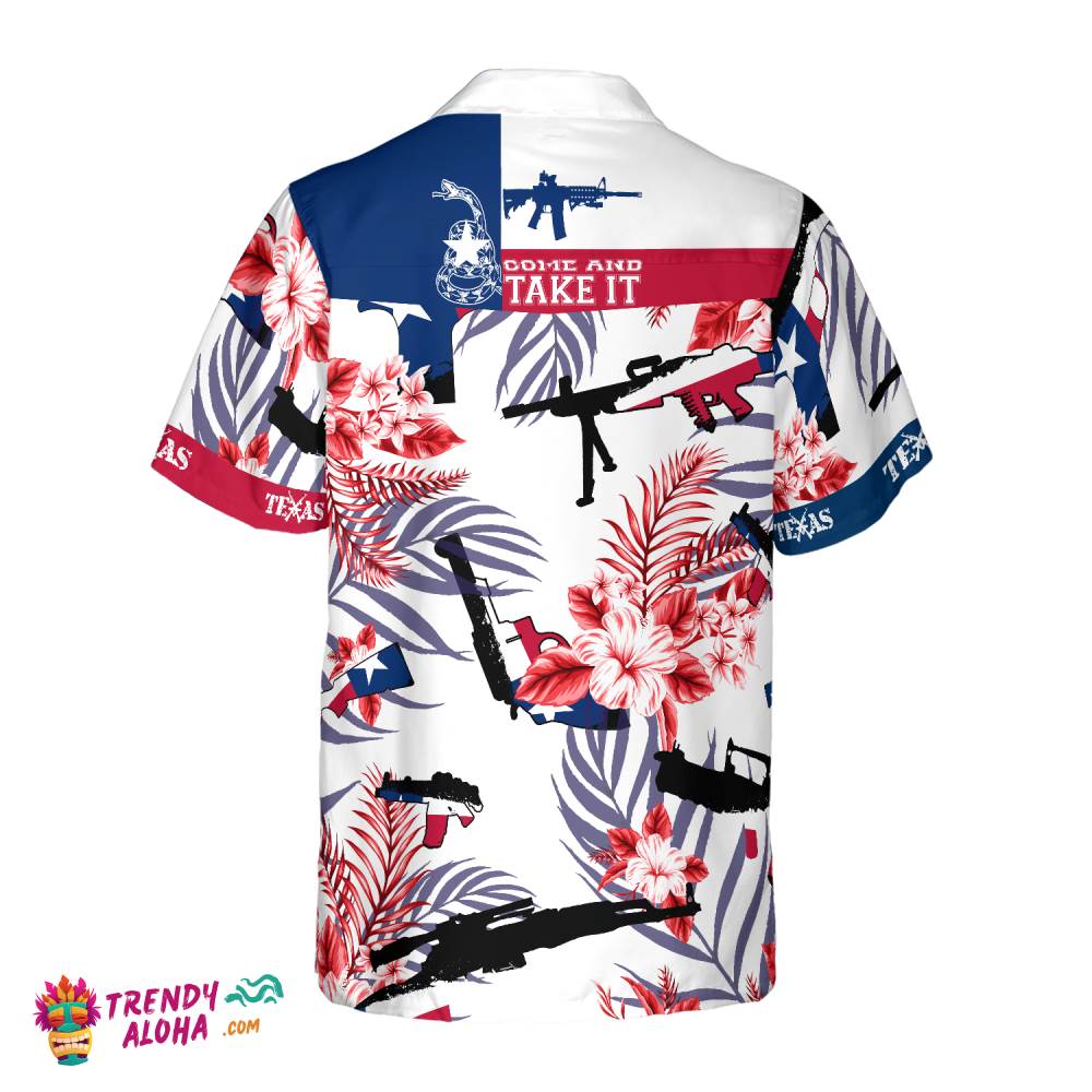 Come And Take It Texas Gun Lover Fm - Trendy Aloha