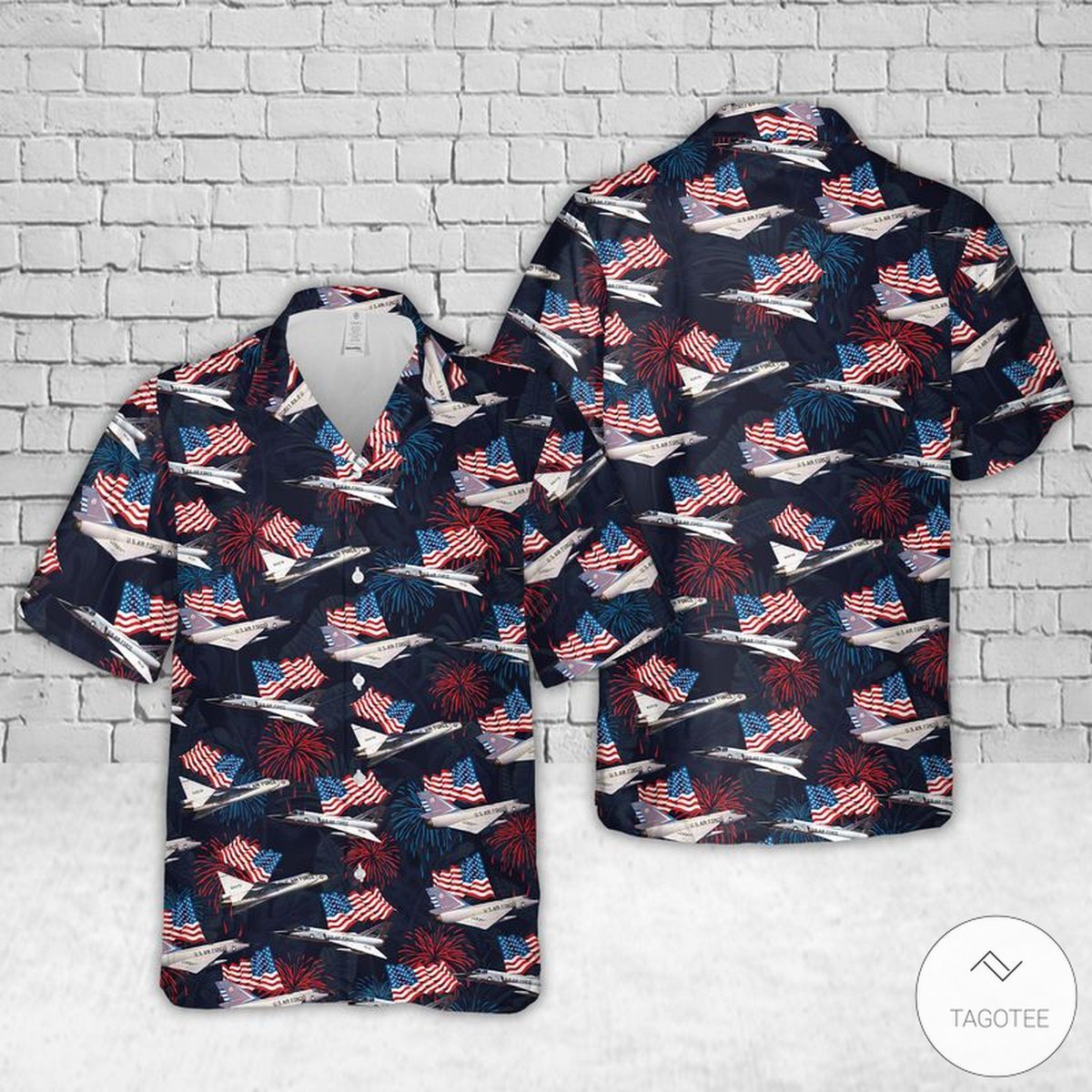 Commemorating the Convair Delta Dart on a Hawaiian Shirt
