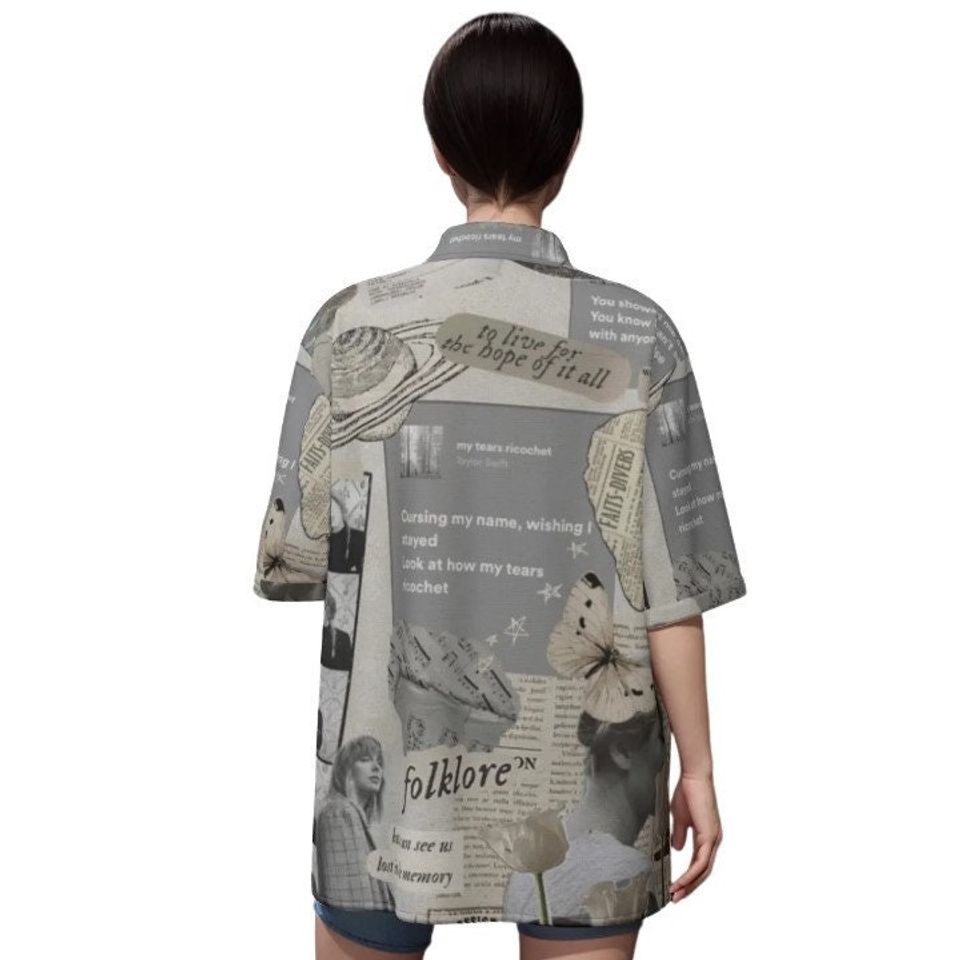 Concert and Vacation Edition Taylor Swift Hawaiian Shirt – Tropical Swiftie Vibes