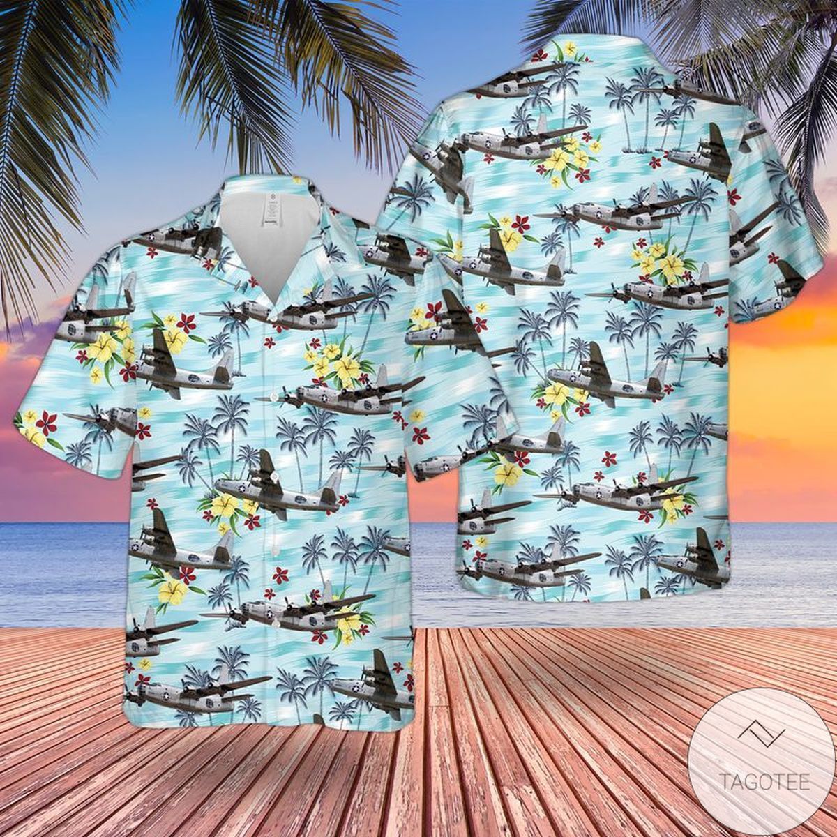 Consolidated Privateer US Navy Unique Design Hawaiian Shirt