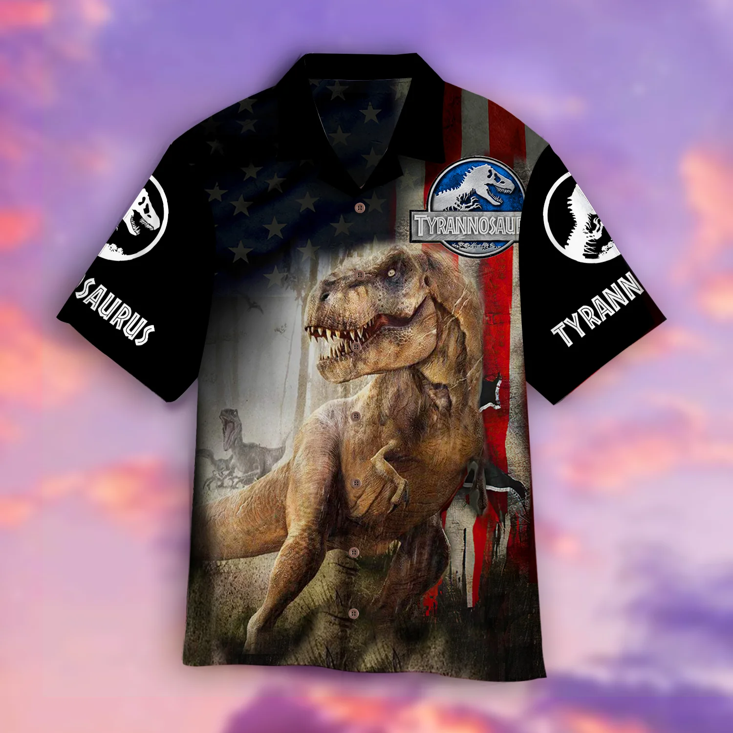 Cool T-Rex Trendy Hawaiian Shirt  Aloha Shirt