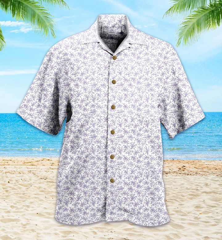 Coral Reef Purple Trendy Hawaiian Shirt 3D Summer Gifts Coral Reef Purple Trendy Hawaiian Shirt 3D Summer Gifts