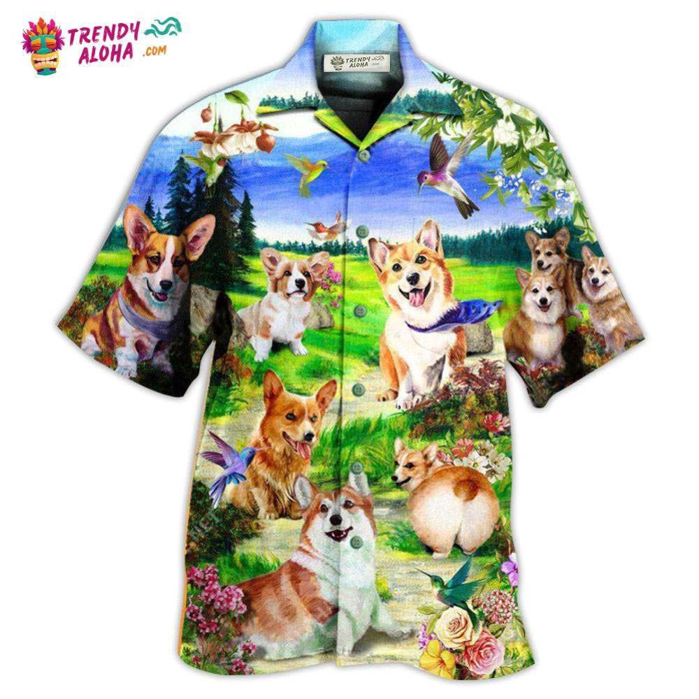Corgi Life Is Better With A Corgi Hawaiian Shirt – Trendy Aloha Corgi Life Is Better With A Corgi Hawaiian Shirt – Trendy Aloha