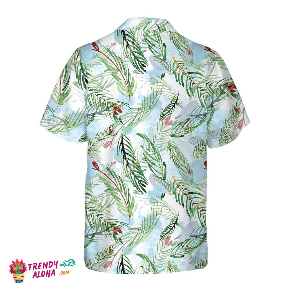 Corgi With Christmas Fir Branches Pattern Hawaiian Shirt, Corgi Christmas Shirt, Best Christmas Gift Idea