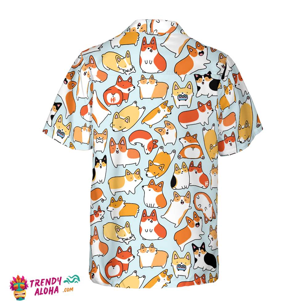 Corgi World Hawaiian Shirt