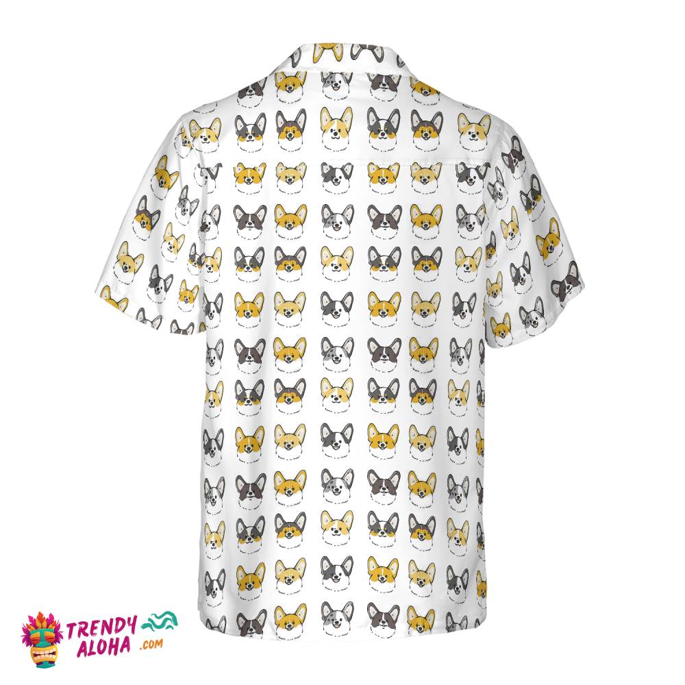 Corgis In Different Colors Corgi Hawaiian Shirt, Best Dog Shirt For Men And Women