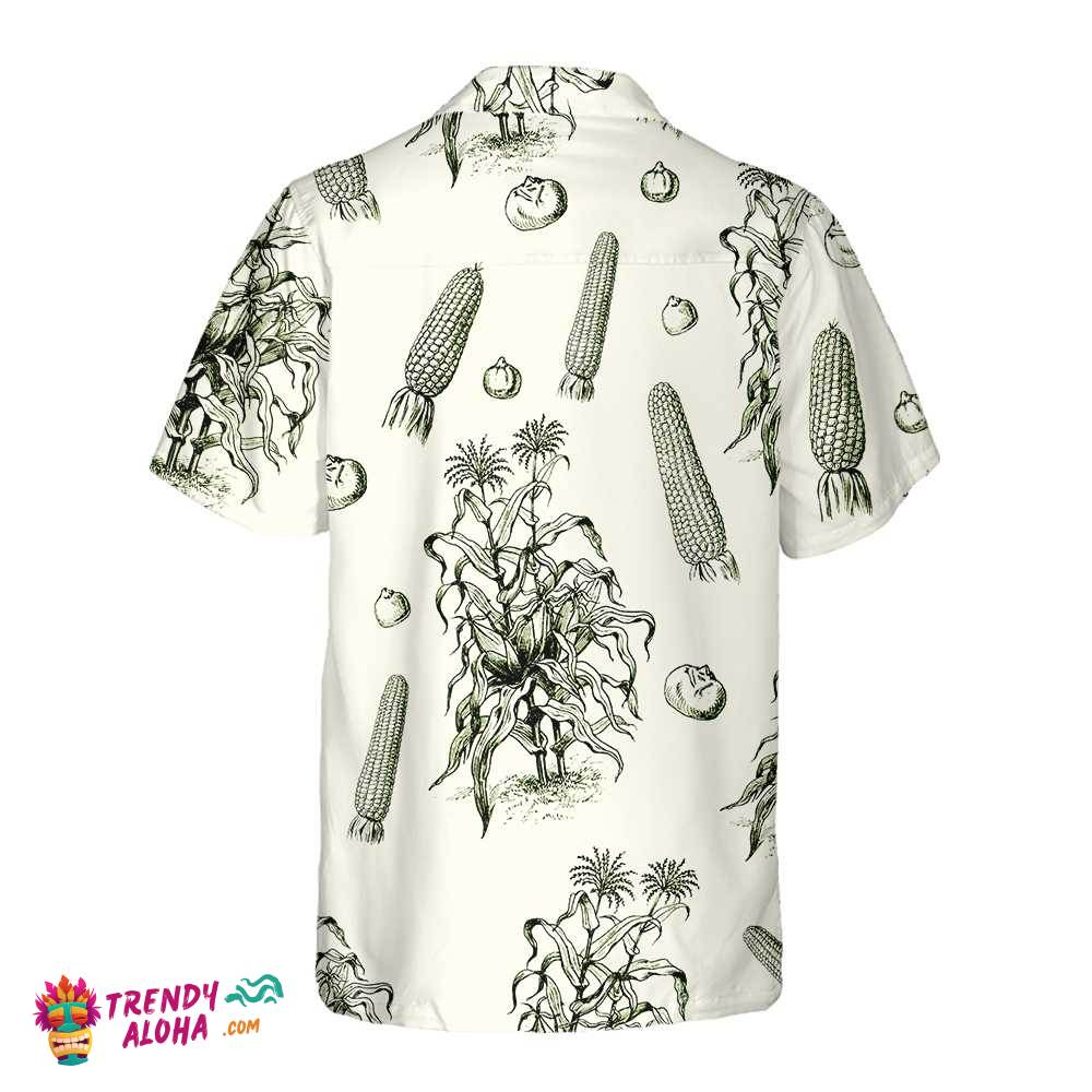 Corn Harvest Corn Hawaiian Shirt, Vintage Corn Shirt Short Sleeve, Best Corn Gift For Men And Women