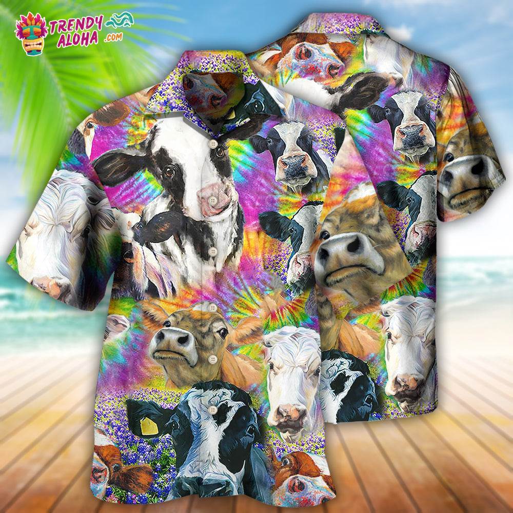 Cow Easily Distracted By Cows Hawaiian Shirt – Trendy Aloha