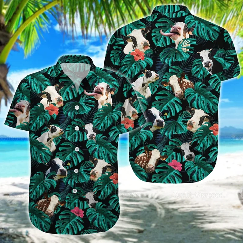 Cow Hawaii Shirt, Cow Shirts, Shirt For Men, Trendy Hawaiian Shirts, Cow Gifts Cow Hawaii Shirt, Cow Shirts, Shirt For Men, Trendy Hawaiian Shirts, Cow Gifts