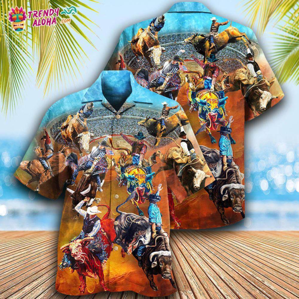 Cowboy Rodeo Life Is The Best Life Hawaiian Shirt – Trendy Aloha