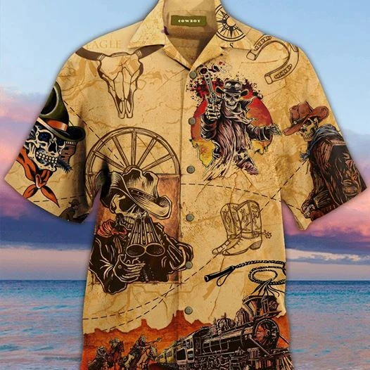 Cowboy Trendy Hawaiian Shirt Aloha Shirt Cowboy Trendy Hawaiian Shirt Aloha Shirt