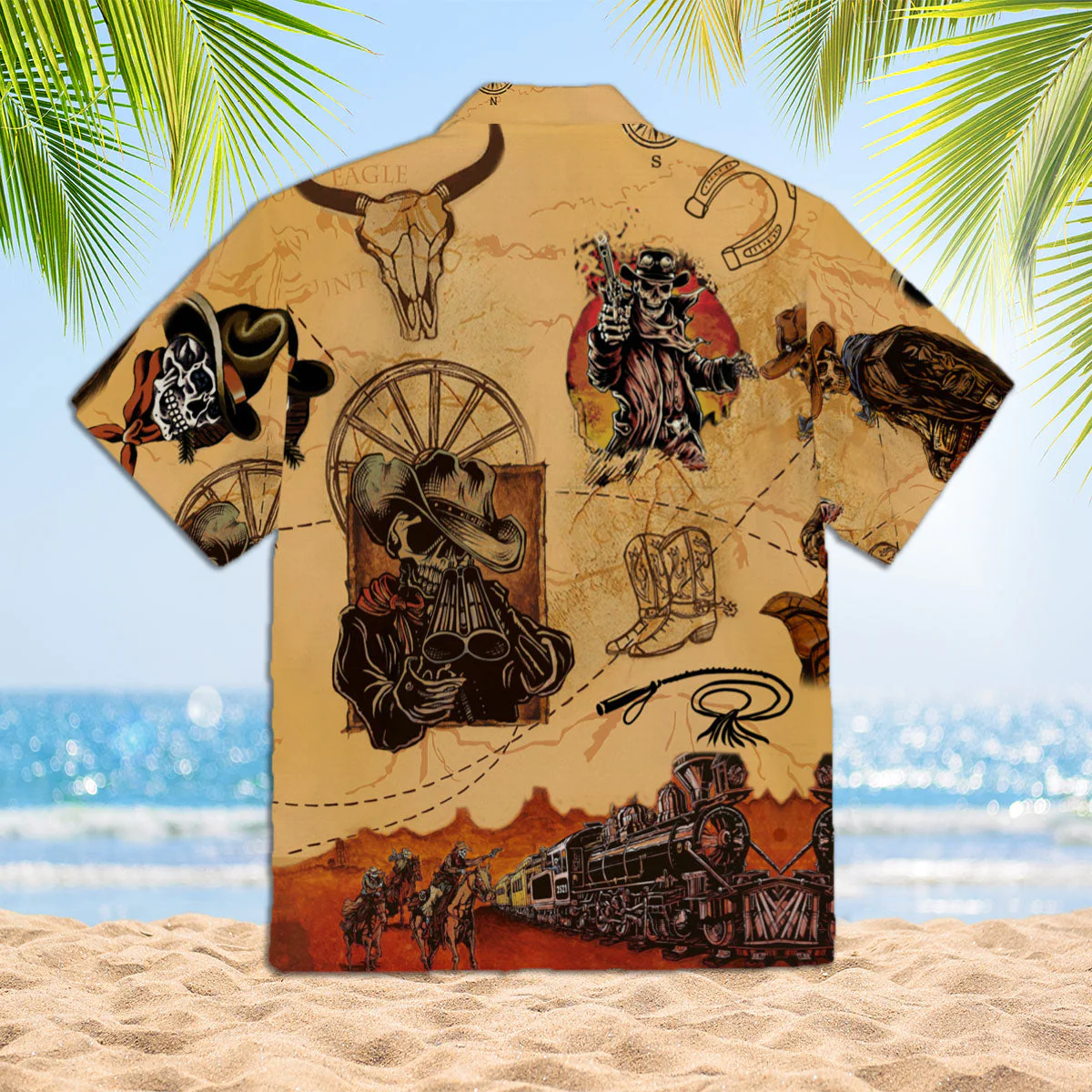 Cowboy Trendy Hawaiian Shirt  Aloha Shirt
