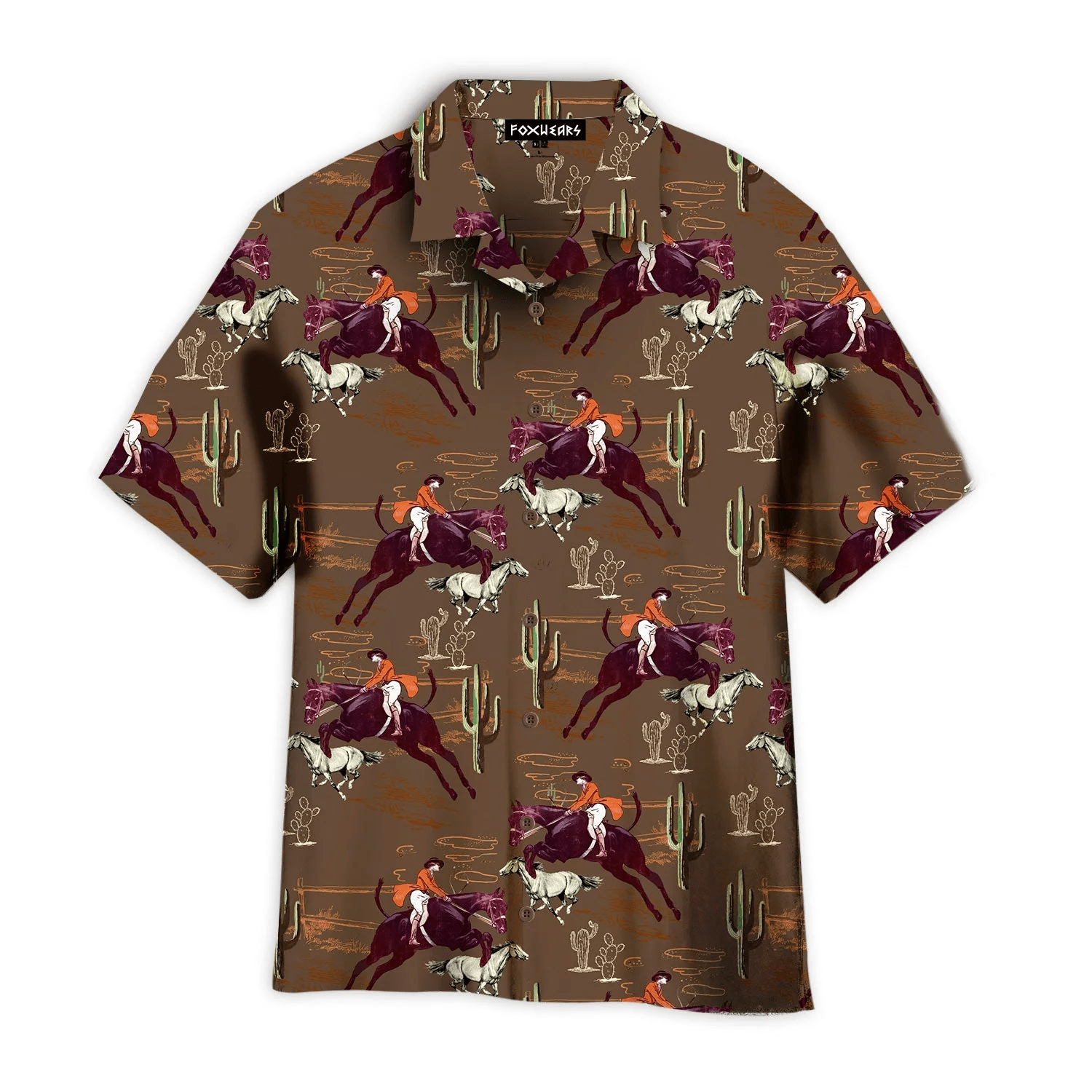 Cowboys Horse Racing Kentucky Derby Aloha Trendy Hawaiian Shirts