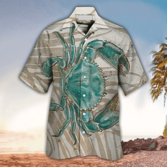Crab Lovers Aloha Hawaiian Shirt Ideal for Summer Gifts