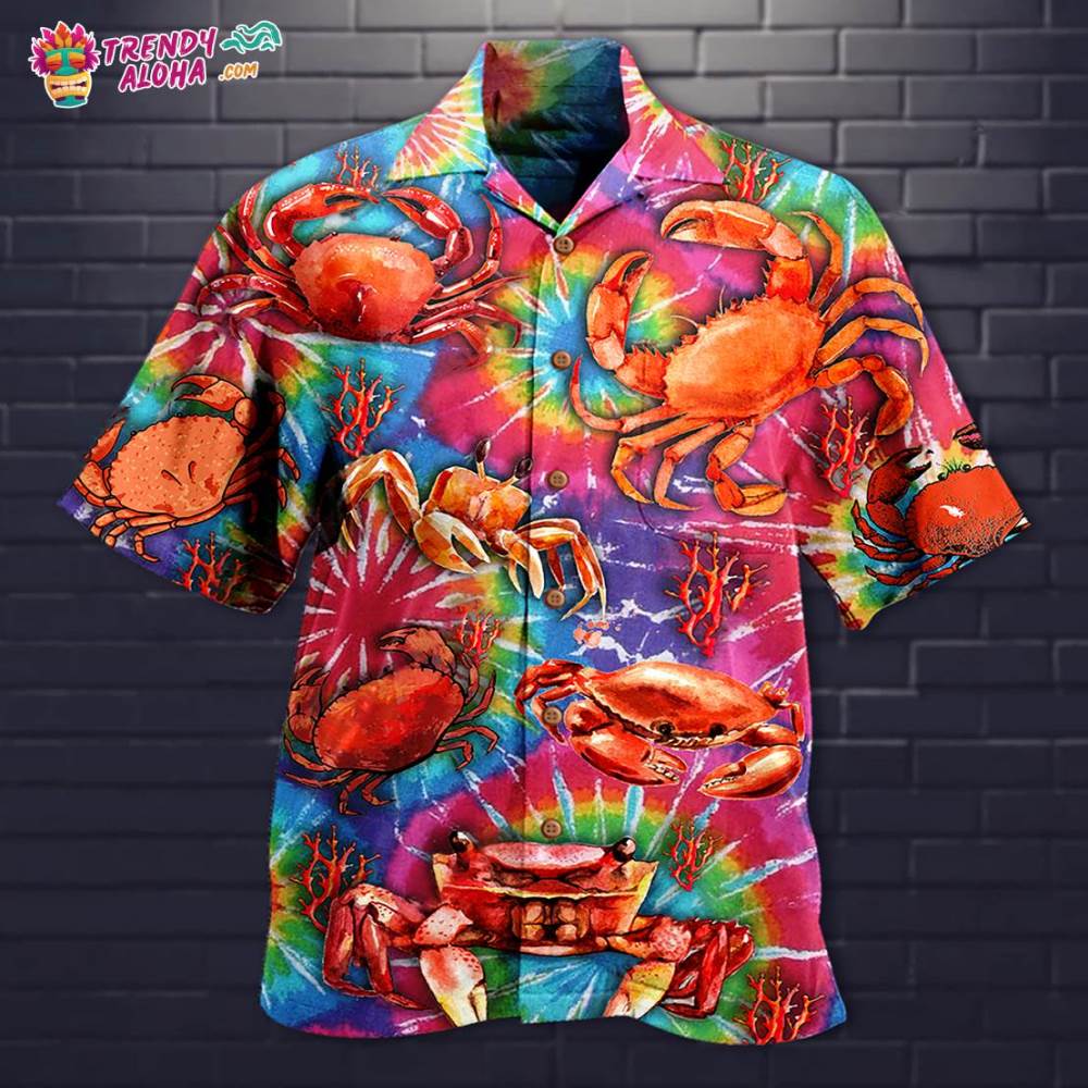 Crab Red Love It Forever Hawaiian Shirt – Trendy Aloha