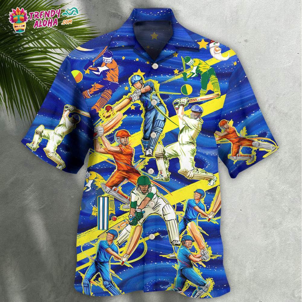 Cricket Lets Play Cricket Hawaiian Shirt Trendy Aloha Trendy Aloha