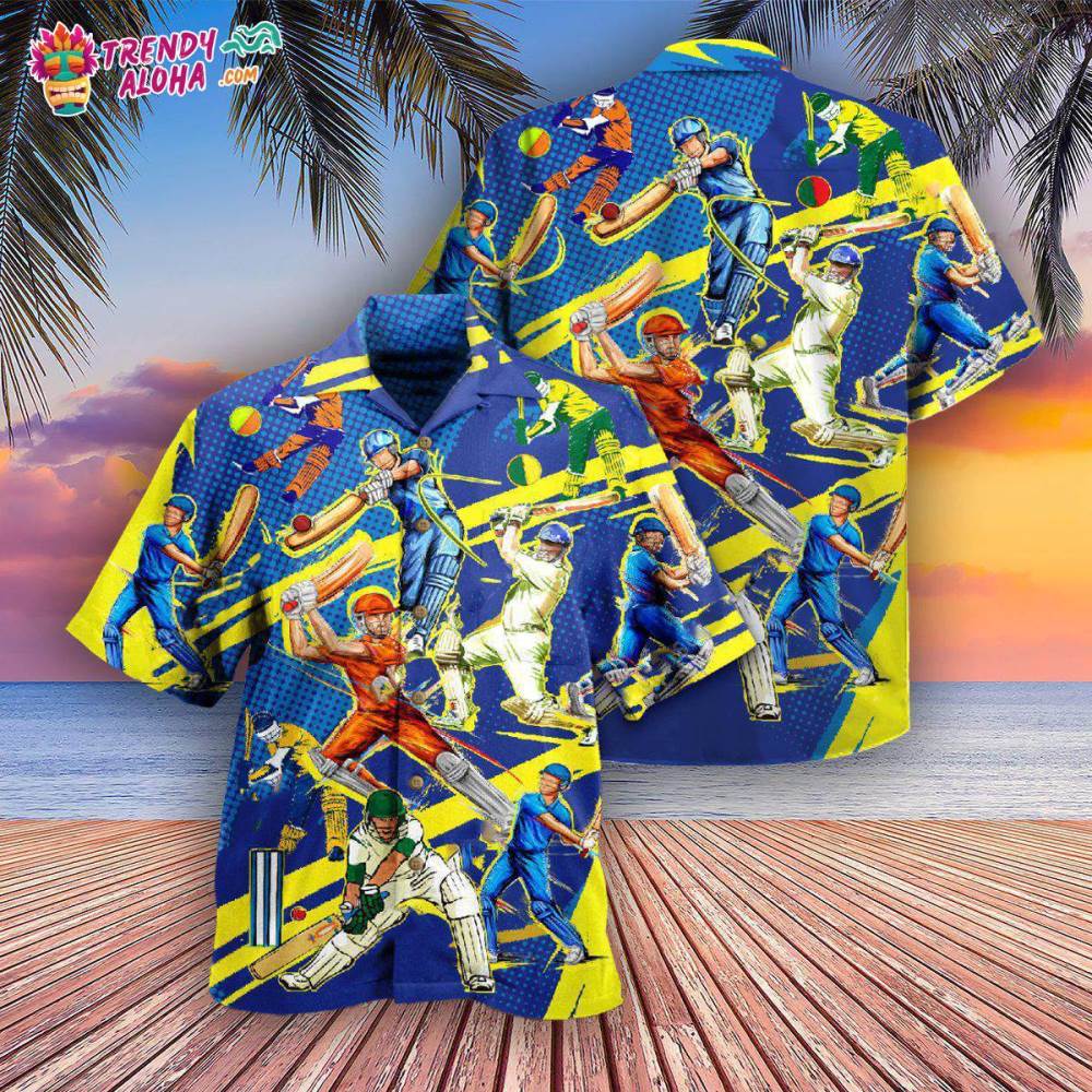 Cricket Lets Play Cricket Together Hawaiian Shirt – Trendy Aloha