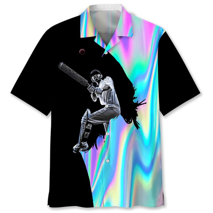 Cricket Liquid Metal Hawaii Shirt