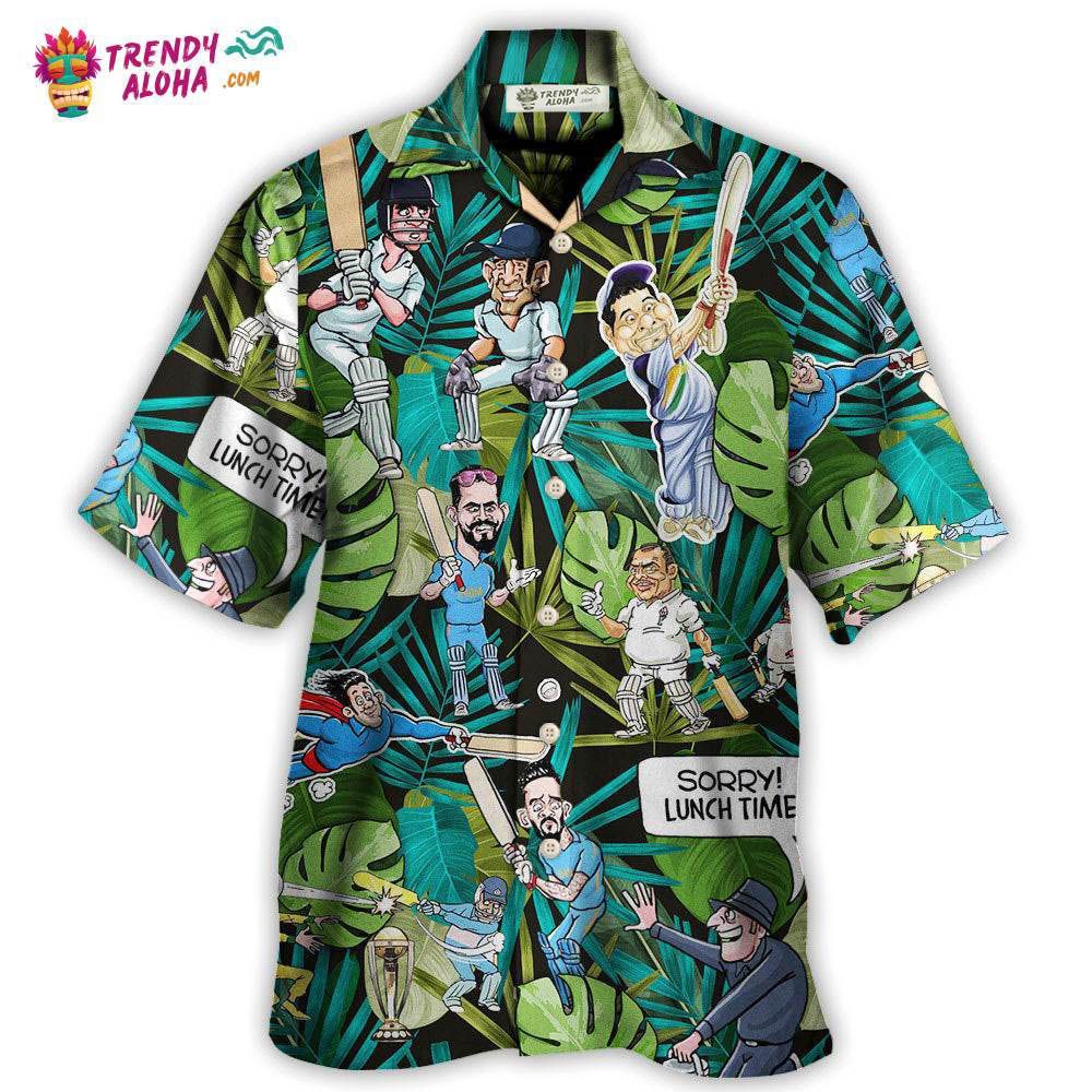 Cricket Sport Funny Play Tropical Vibe Hawaiian Shirt – Trendy Aloha