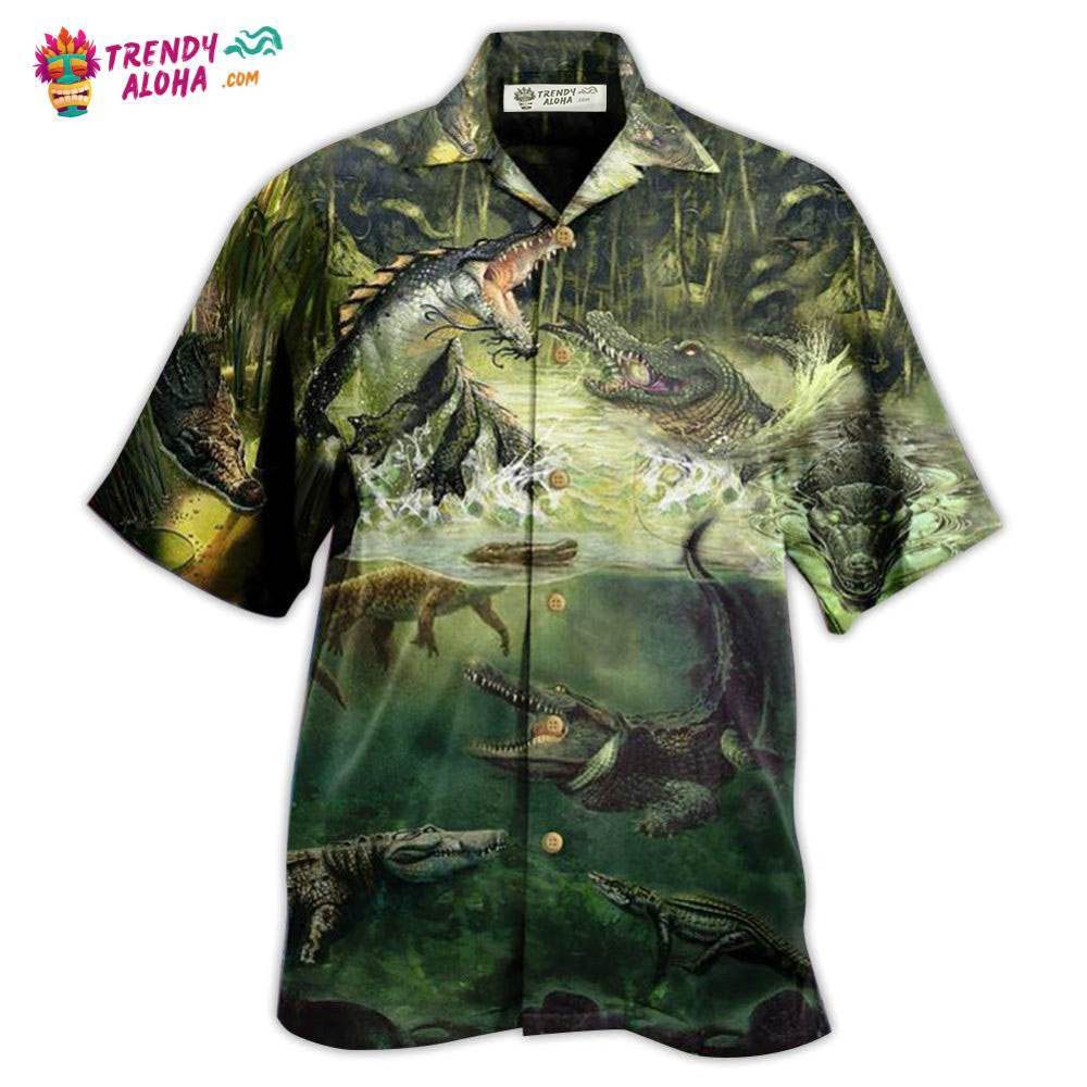 Crocodile Amazing Alligator Hawaiian Shirt – Trendy Aloha Crocodile Amazing Alligator Hawaiian Shirt – Trendy Aloha