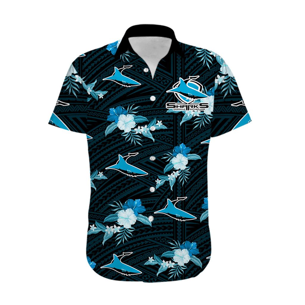 Cronulla Sharks 2023 NRL Hawaiian Personalized Beach Vibe Shirt