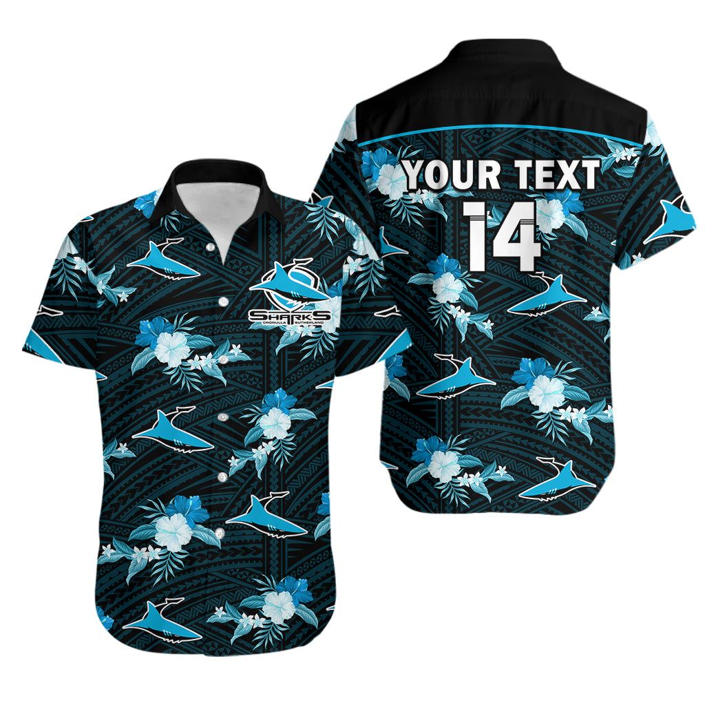 Cronulla Sharks 2023 NRL Hawaiian Personalized Beach Vibe Shirt