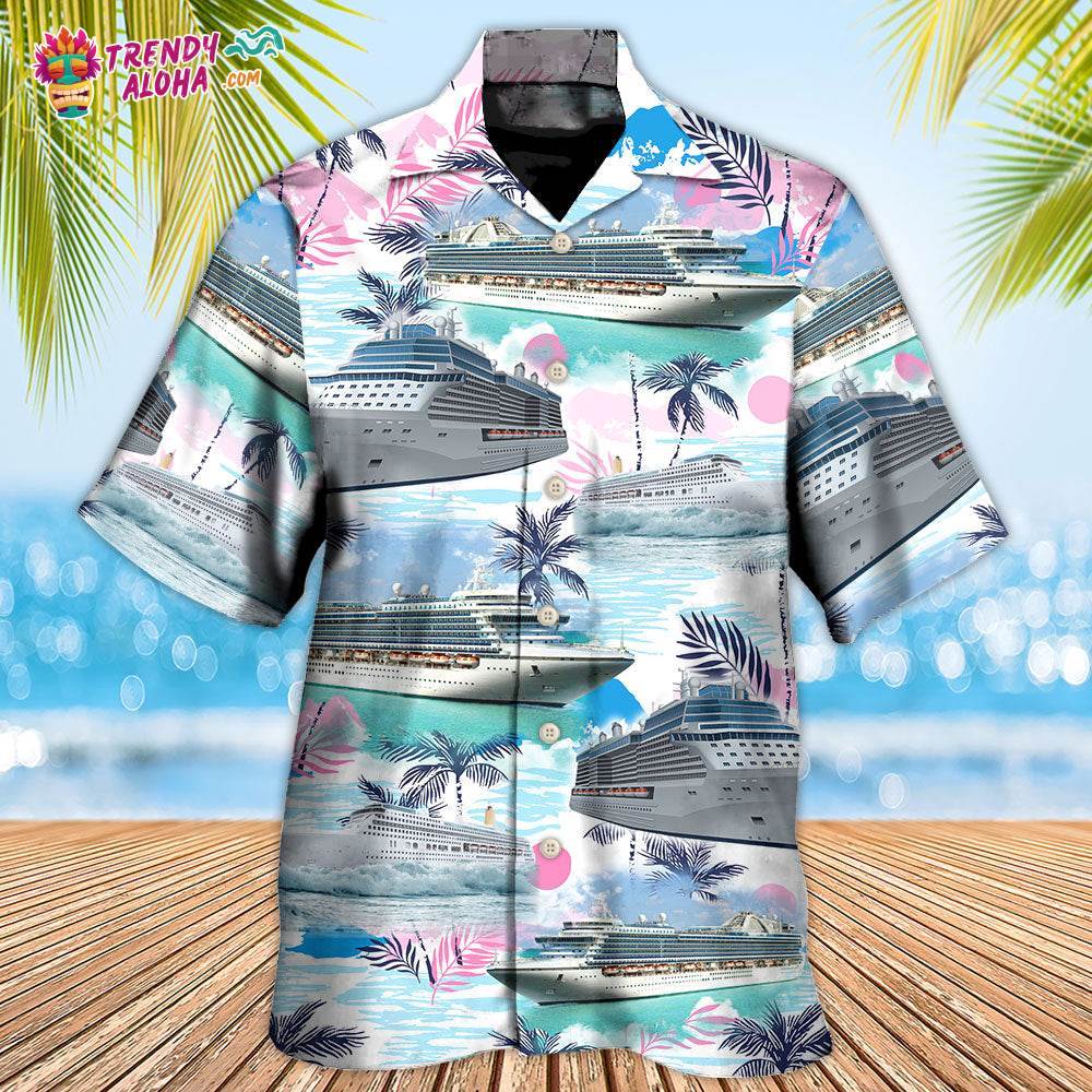 Cruising Beach Tropical Vibe Hawaiian Shirt – Trendy Aloha