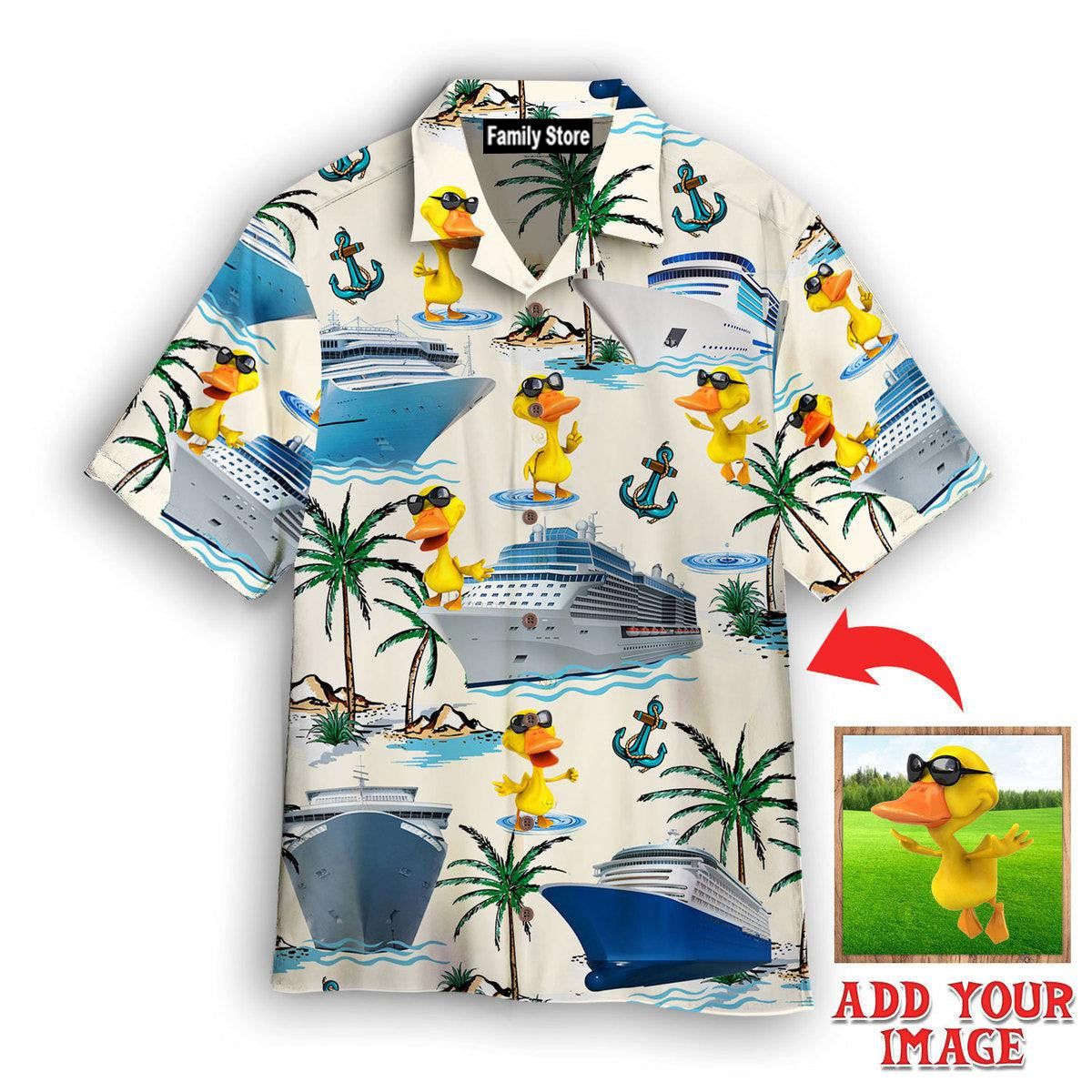 Cruising Duck Custom Hawaiian Shirt Cruising Duck Custom Hawaiian Shirt