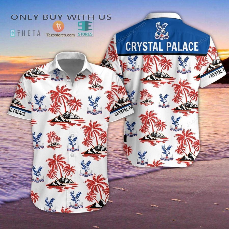 Crystal Palace Fc Coconut Island Hawaiian Shirt