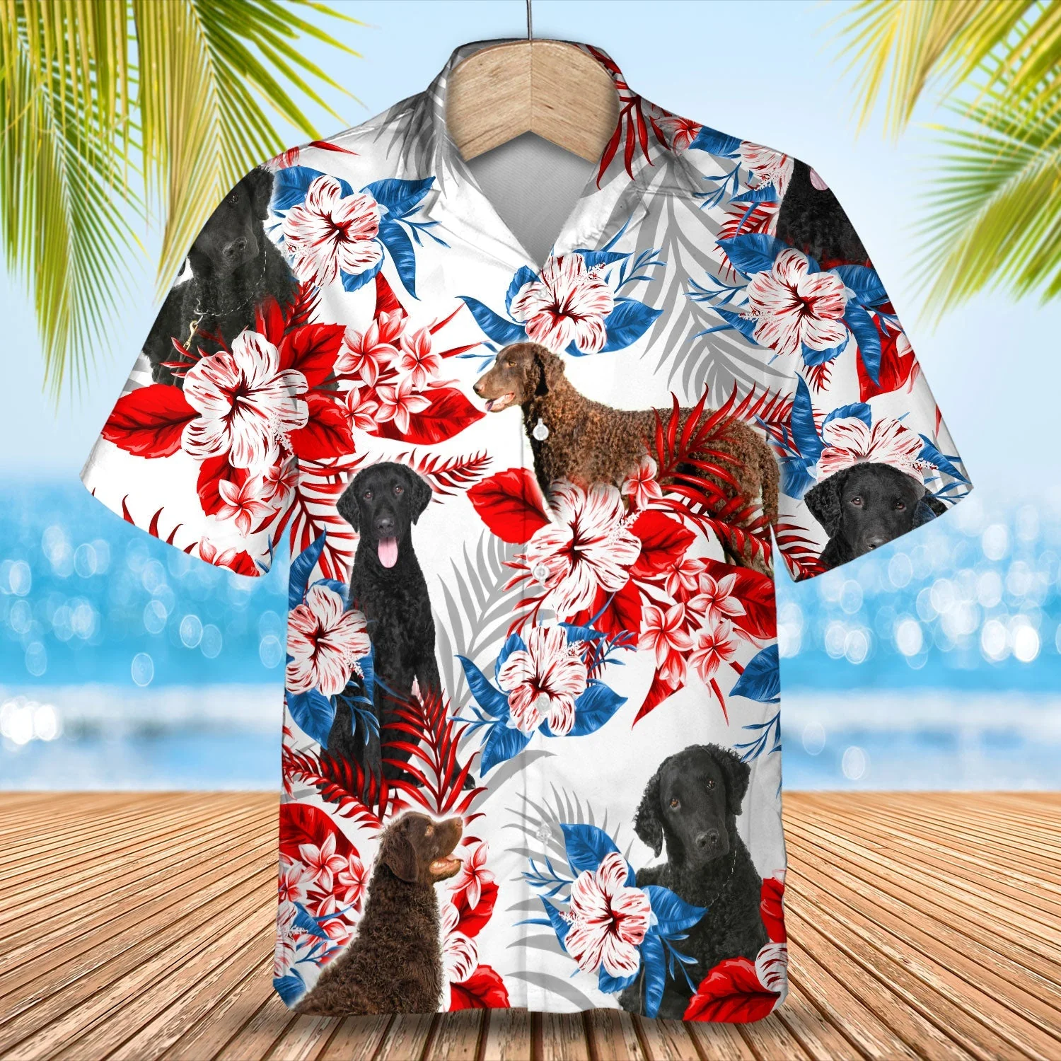 Curly-Coated Retriever Trendy Hawaiian Shirt – Summer Aloha Shirt, Trendy Hawaiian Shirt For Men And Women Curly-Coated Retriever Trendy Hawaiian Shirt – Summer Aloha Shirt, Trendy Hawaiian Shirt For Men And Women