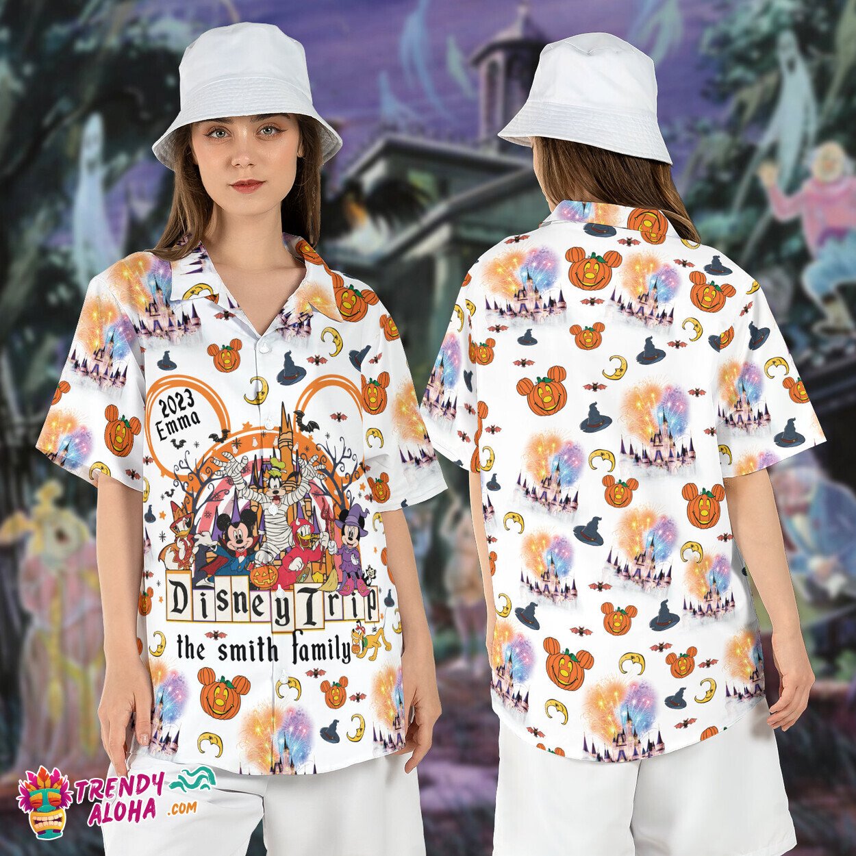 Custom Disneyland Trip Villains Magic Kingdom Spooky Shirt