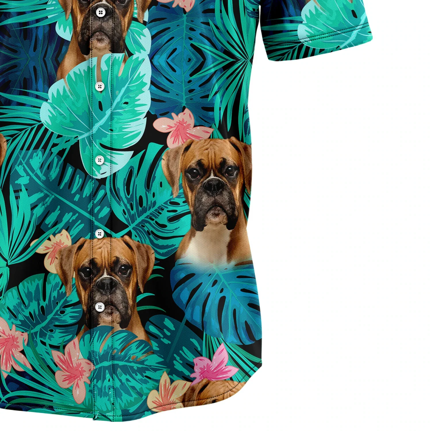 Custom Dog Face Tropical Trendy Hawaiian Shirt, Summer Trendy Hawaiian Shirts For Men, Women Aloha Beach Shirt