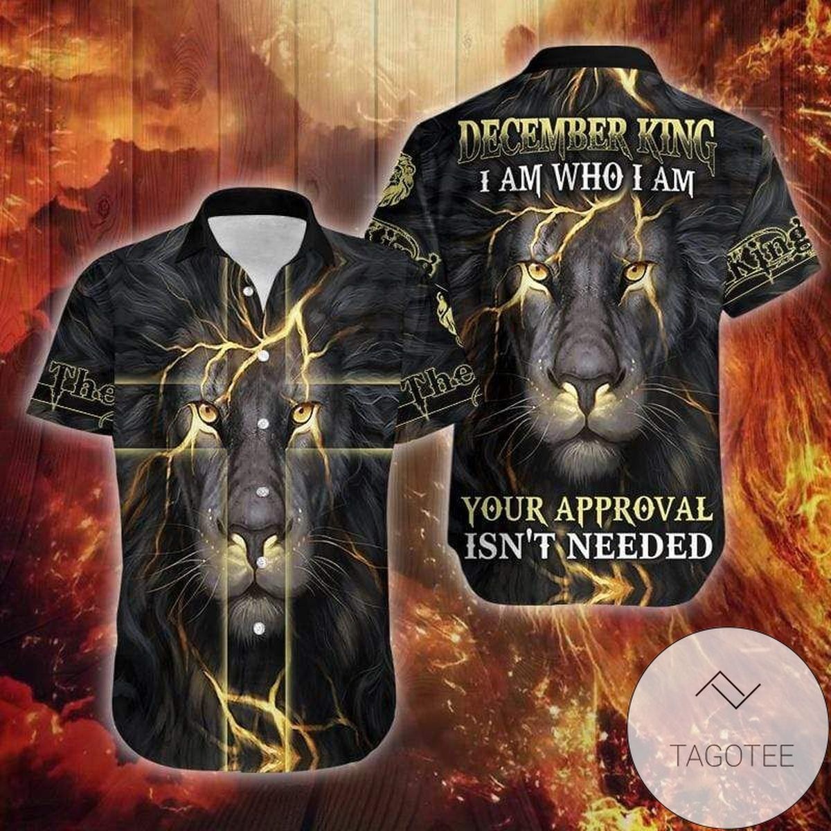 Custom Month Lion King Design Elegance Hawaiian Shirt Collection