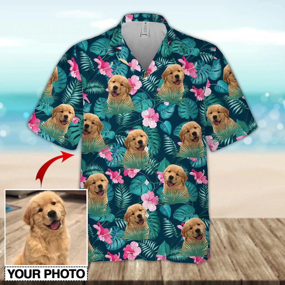 Custom Photofunny Dog Hawaiian Shirt Custom Photofunny Dog Hawaiian Shirt